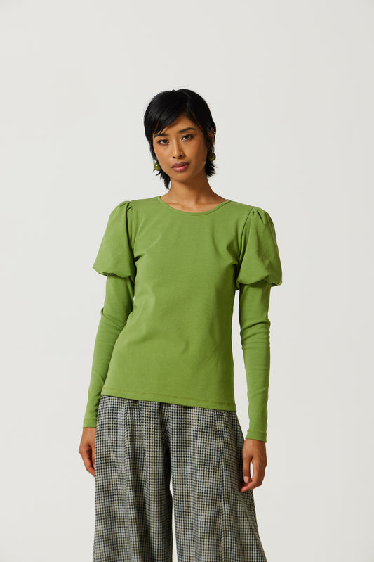 Tana Puff Sleeve Top 1366