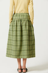 Sumi Wool Basque Skirt