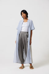 Mido Stripe Shirt Dress