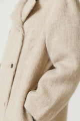 Romo Brushed Wool Coat
