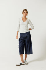 Alba Deep V-Neck Top