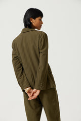 Jude Pinstripe Blazer