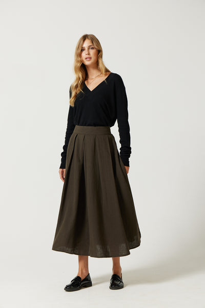 Freja Pleat Skirt