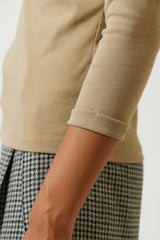 Alba Deep V-Neck Top