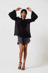 Neve Satin Boxer Shorts