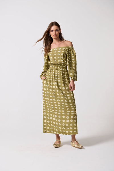 Ishana Bare Shoulder Dress