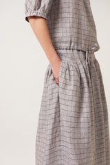 Nova Linen Basque skirt