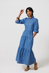 Kelso Denim Maxi Dress