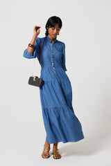 Kelso Denim Maxi Dress