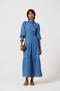 Kelso Denim Maxi Dress