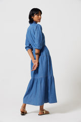Kelso Denim Maxi Dress