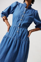 Kelso Denim Maxi Dress