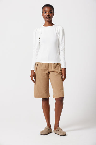 Lexi Pleat Sleeve Top