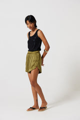 Neve Satin Boxer Shorts