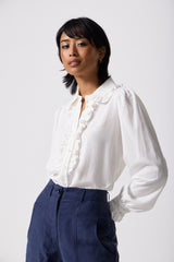 FINLAY FRILL BLOUSE