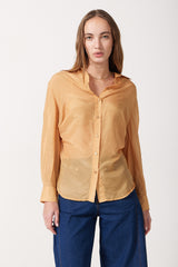 Taro Silk Button Down Shirt