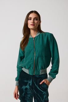 LENNOX LINEN BOMBER