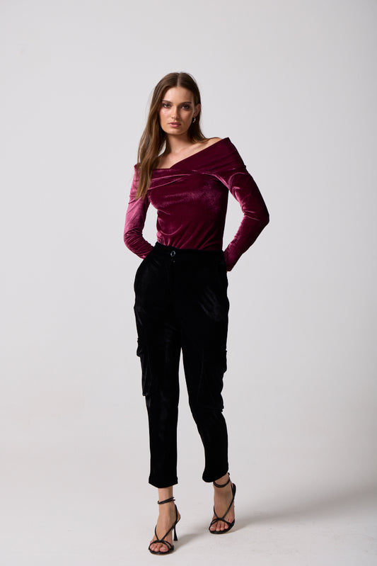 Brea Velvet Cargos 755
