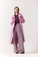 Taro Silk Button Down Shirt
