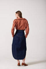 Taro Silk Button Down Shirt