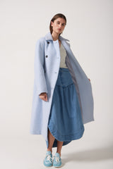 Romo Brushed Wool Coat