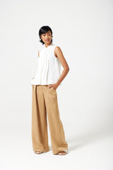 Edgar Pleat Front Pant- New Season