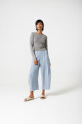 Lana Barrel Leg Capris
