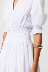 IZRAH SMOCK MAXI DRESS