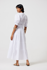 IZRAH SMOCK MAXI DRESS