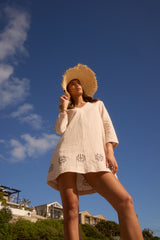 Lucie Printed Coverup