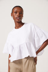 Becca Big Frill Tee