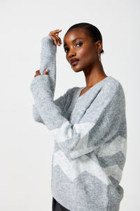 Danney Zig Zag Sweater