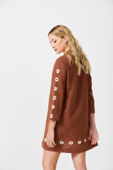 Lucie Printed Coverup