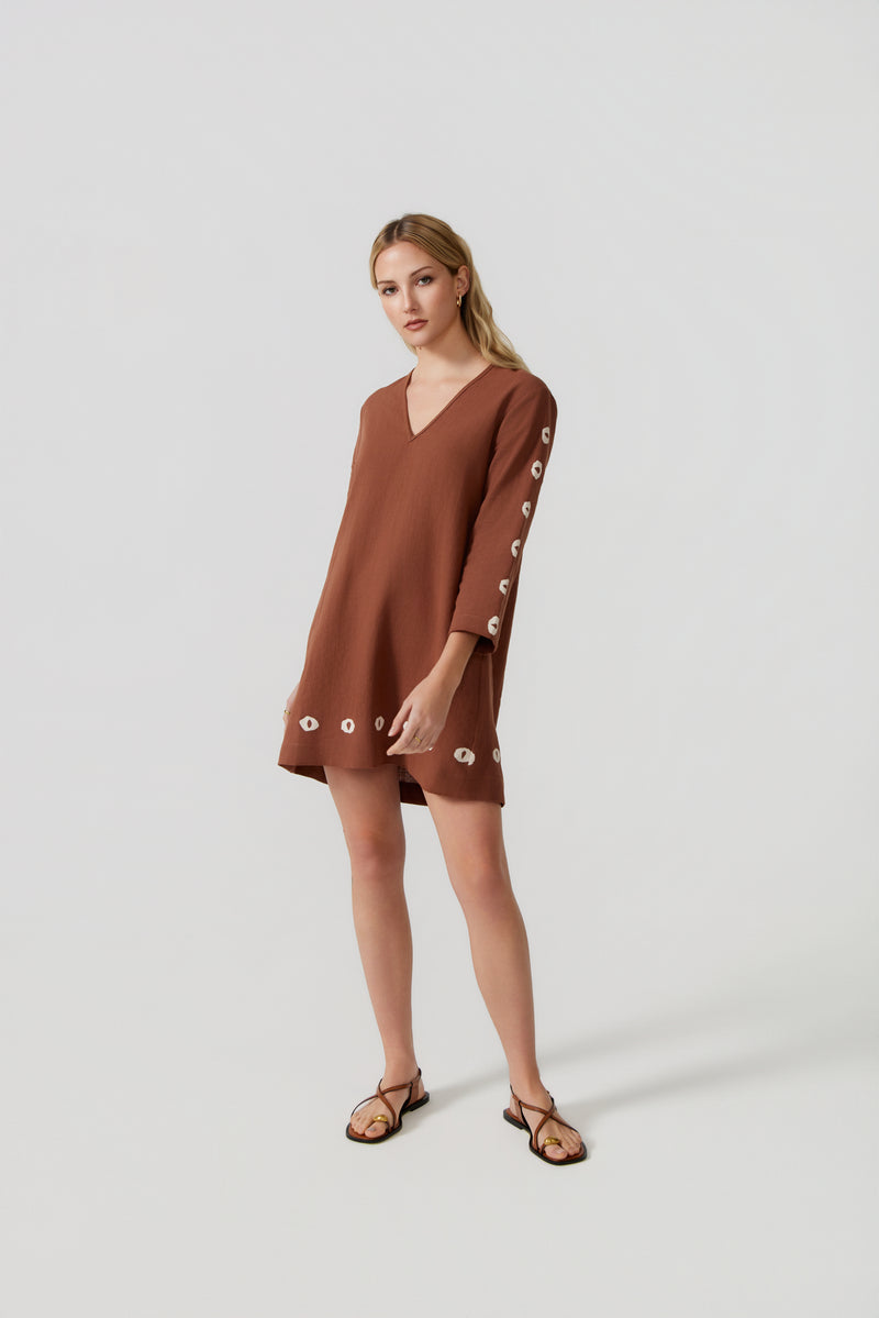 Lucie Printed Coverup