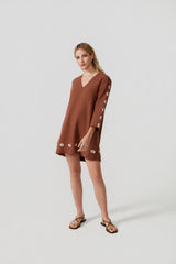 Lucie Printed Coverup