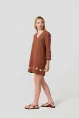 Lucie Printed Coverup