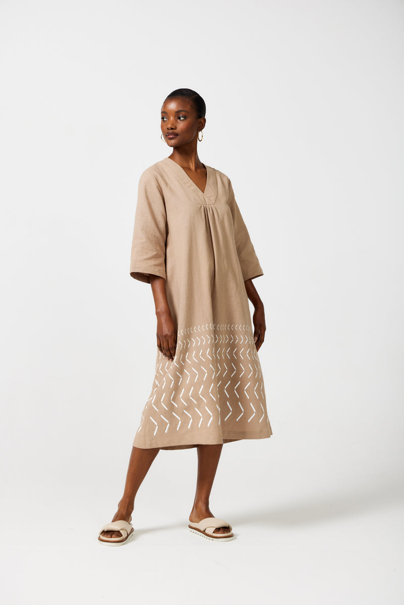 Shelby Arrow Print Dress