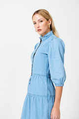 Kelso Denim Maxi Dress