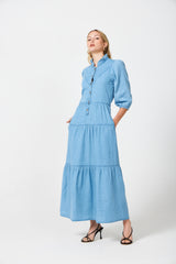 Kelso Denim Maxi Dress