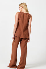 Rosalie Linen Palazzos