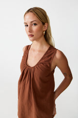 Rosalie Scoop Neck Top