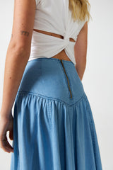 Valentina Denim Skirt