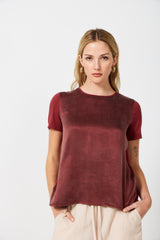 Reine Satin Top