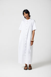 Mido Maxi Shirt Dress