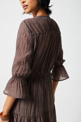 Hildie Textured Dress