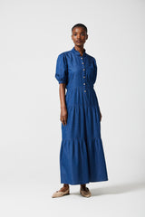 Kelso Denim Maxi Dress