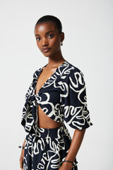 Penny Tie Front Top