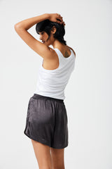 Neve Satin Boxer Shorts