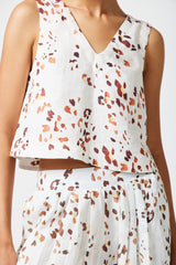 Megs Crop Printed Top