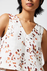 Megs Crop Printed Top